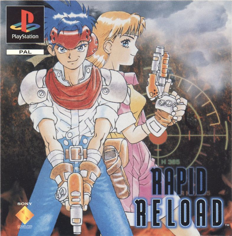 Rapid Reload box art for Playstation
